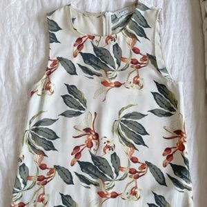 Botanical Silky Tank